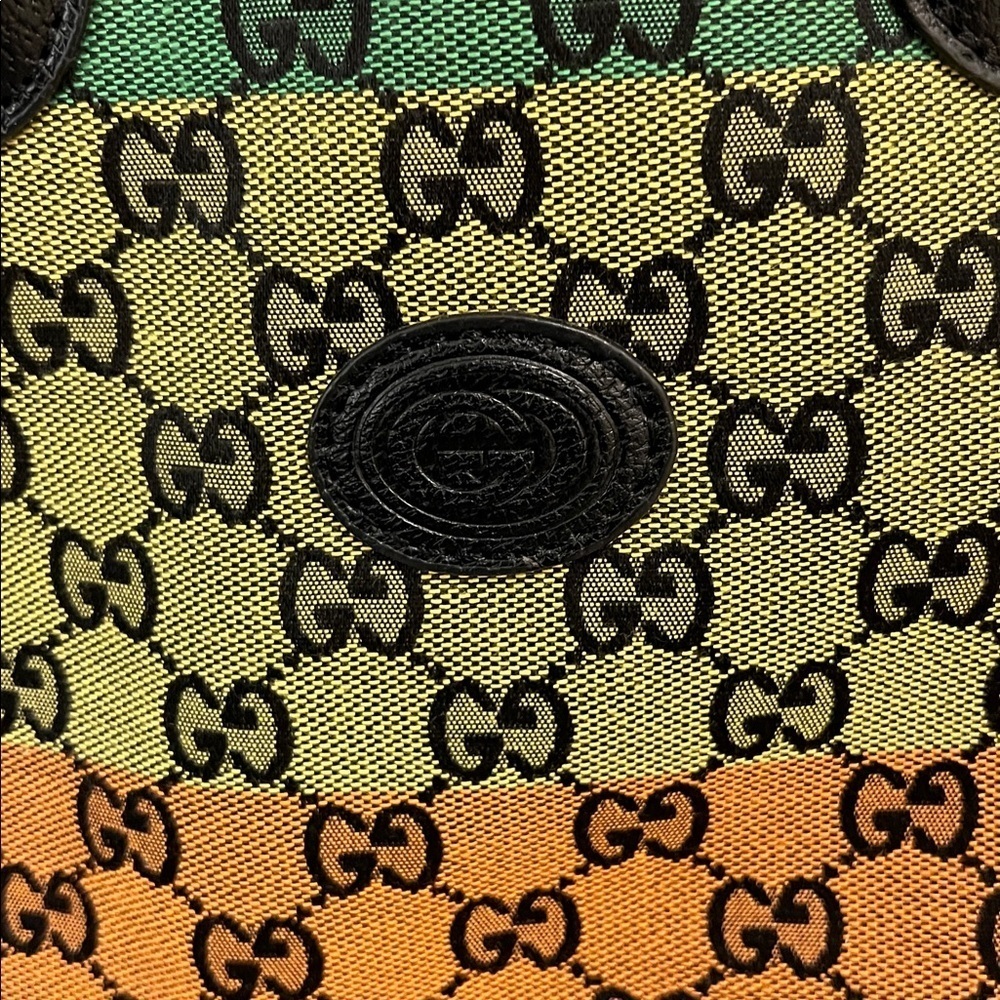 Gucci Multi color GG Canvas Tote - Picture 2 of 10